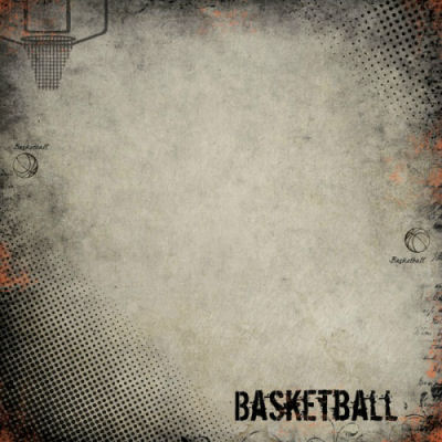Stamping Station - Basketball Antique Paper